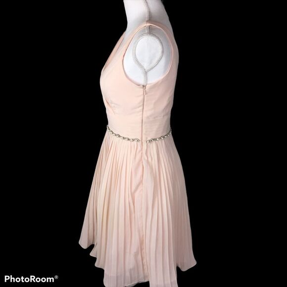 NWOT Minuet Peach Sleeveless Dress Sz S - Picture 4 of 12